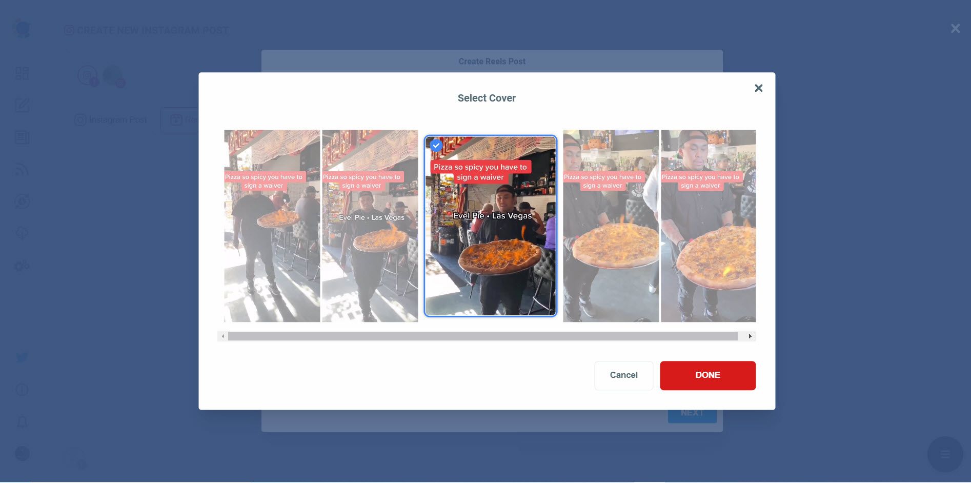 Edit Instagram thumbnails