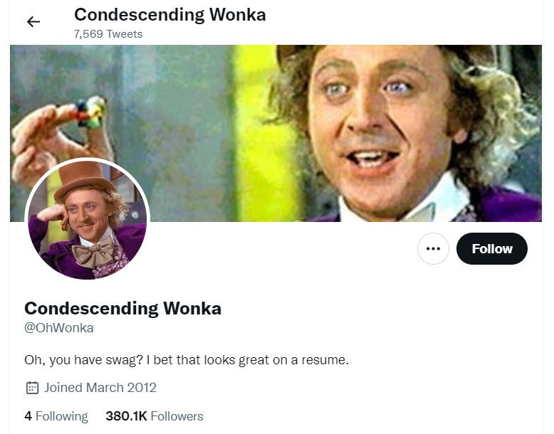 Condescending Wonka