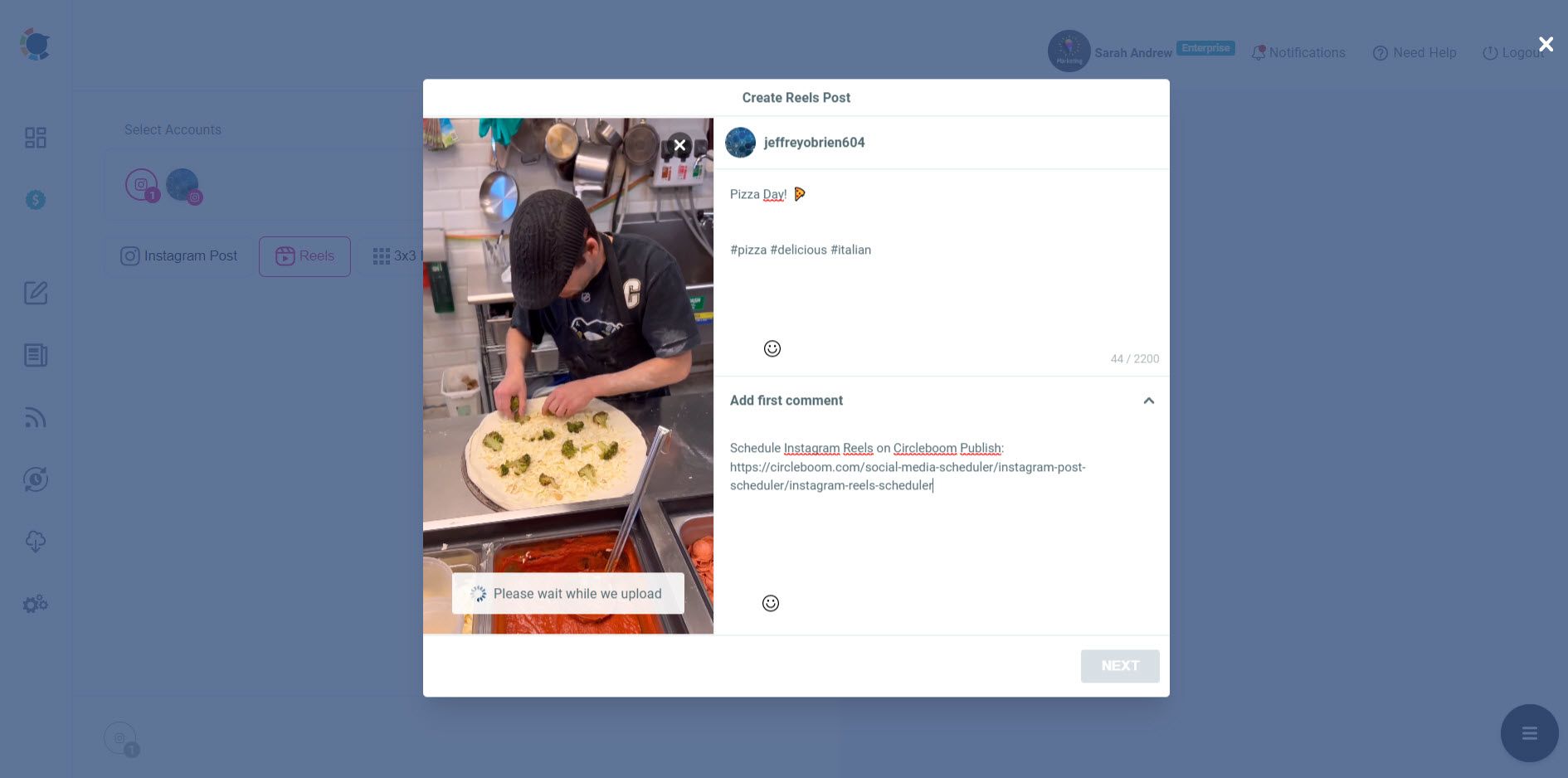 Instagram Reels Scheduler