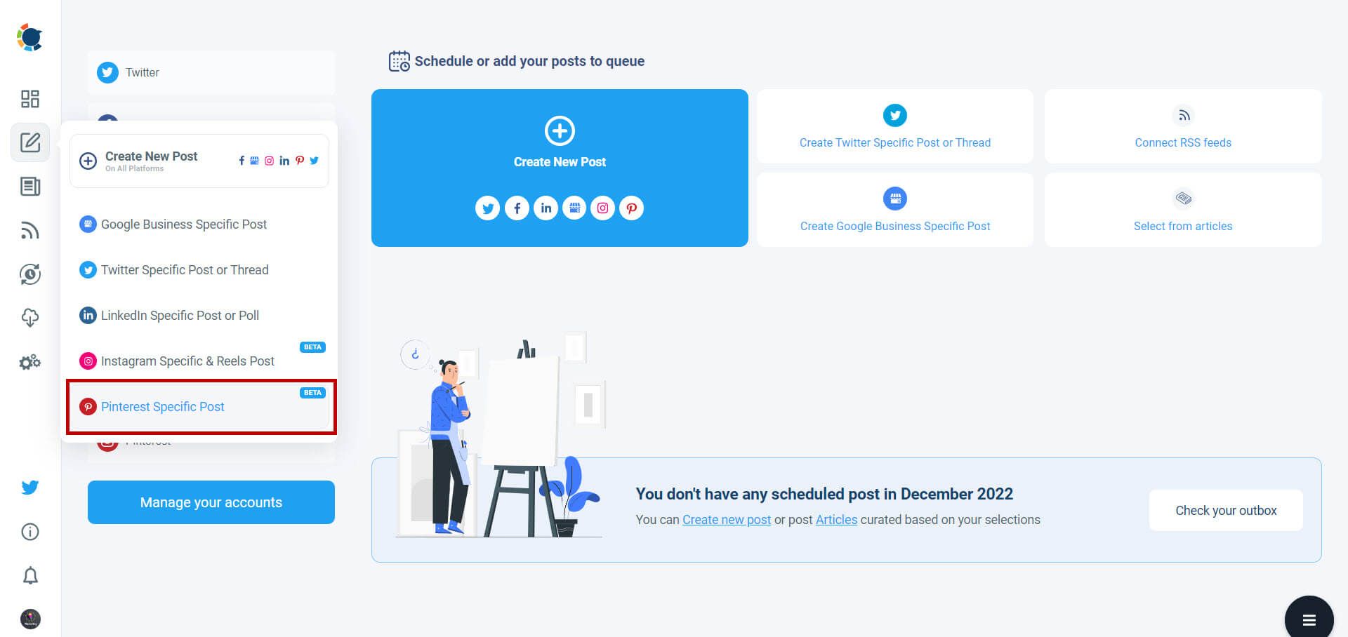 Upload videos on Pinterest