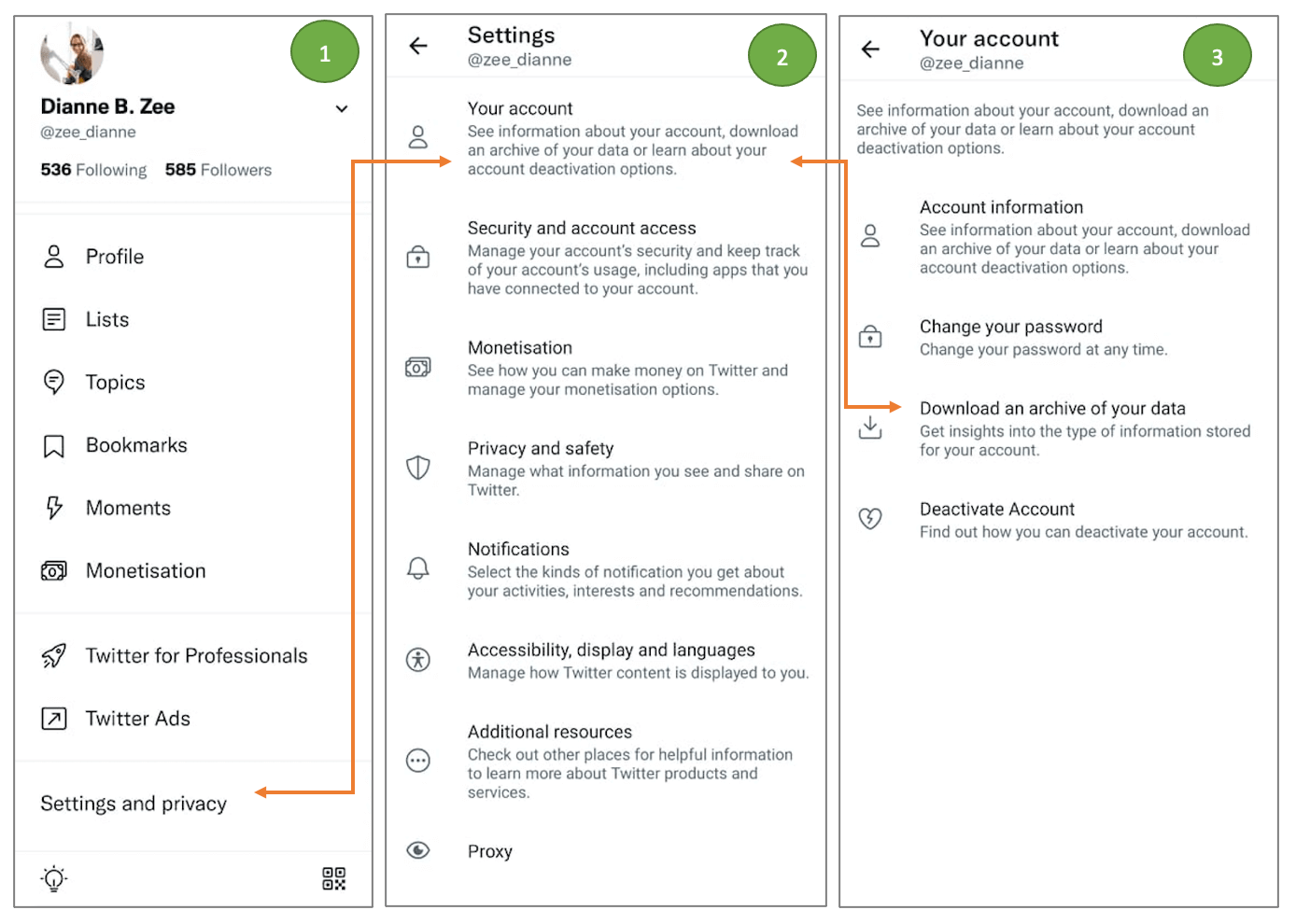 How to download your Twitter archive