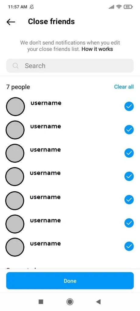 Hide highlights on Instagram