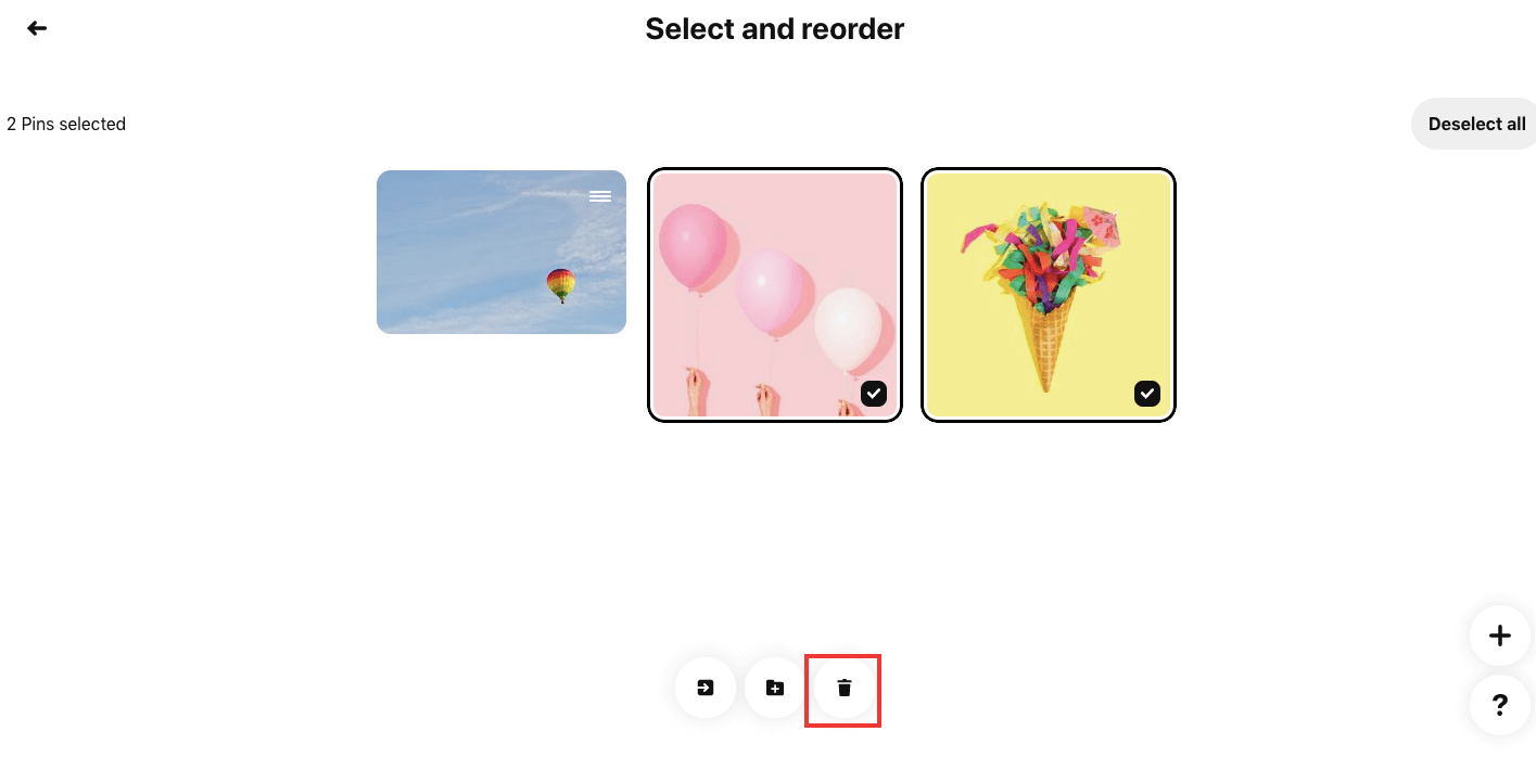 delete Pinterest pins in bulk, delete pins in bulk
