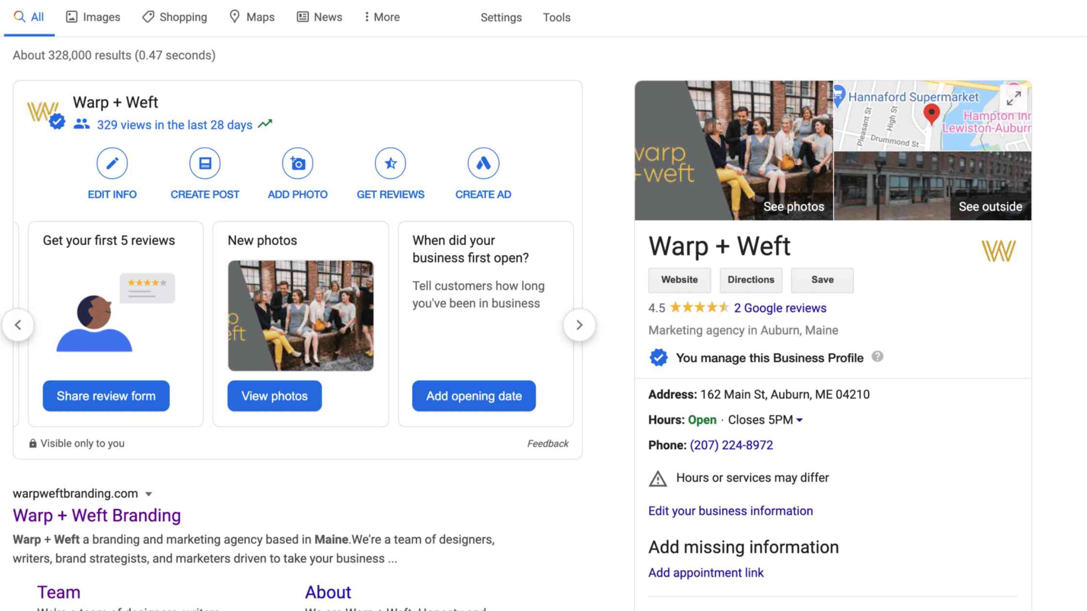 GMB Management Service