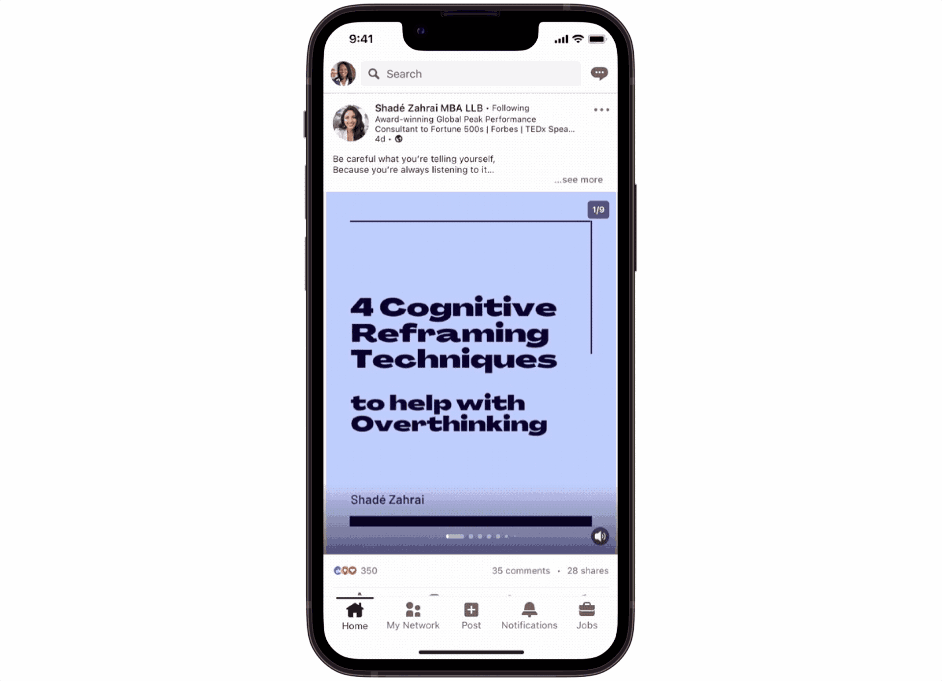 LinkedIn Carousel is another excellent way to post multiple photos on LinkedIn.