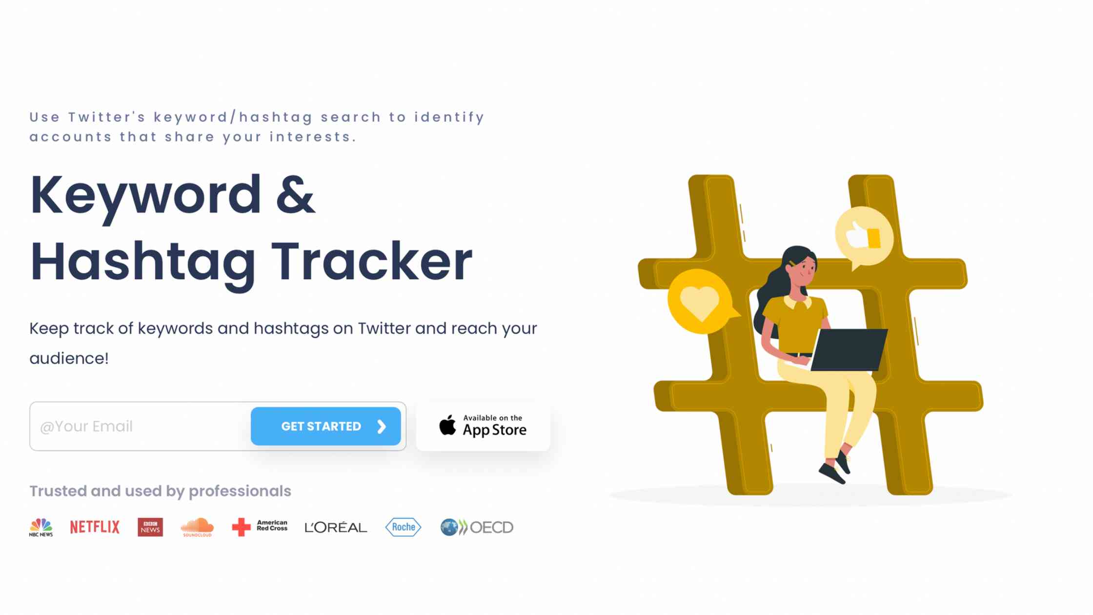 Keyword Hashtag Tracker