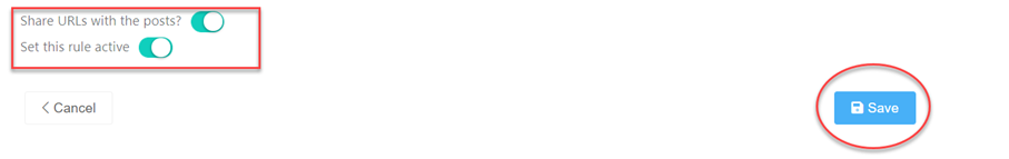 Share your website's RSS feed URLs to track your website traffic