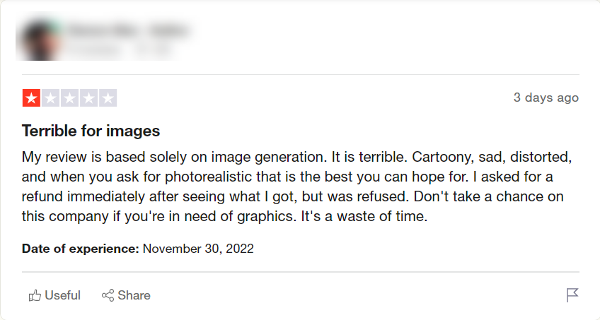 Jasper.ai negative review