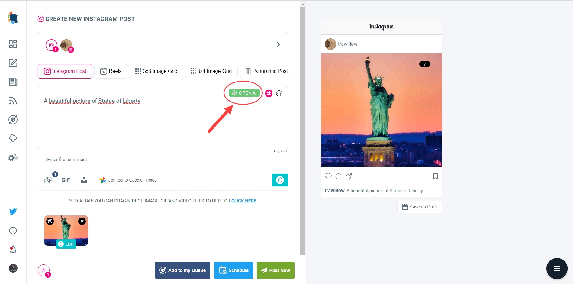 Write your caption for Instagram posts with ChatGPT