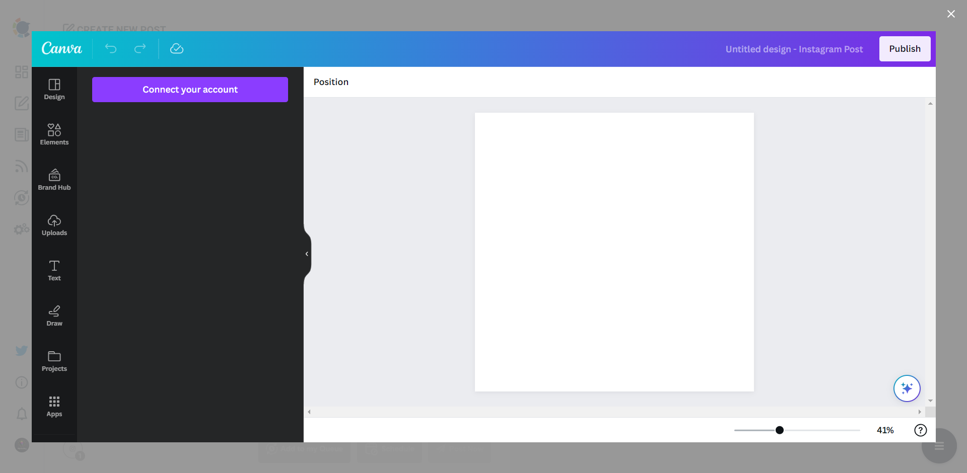 Connect your account