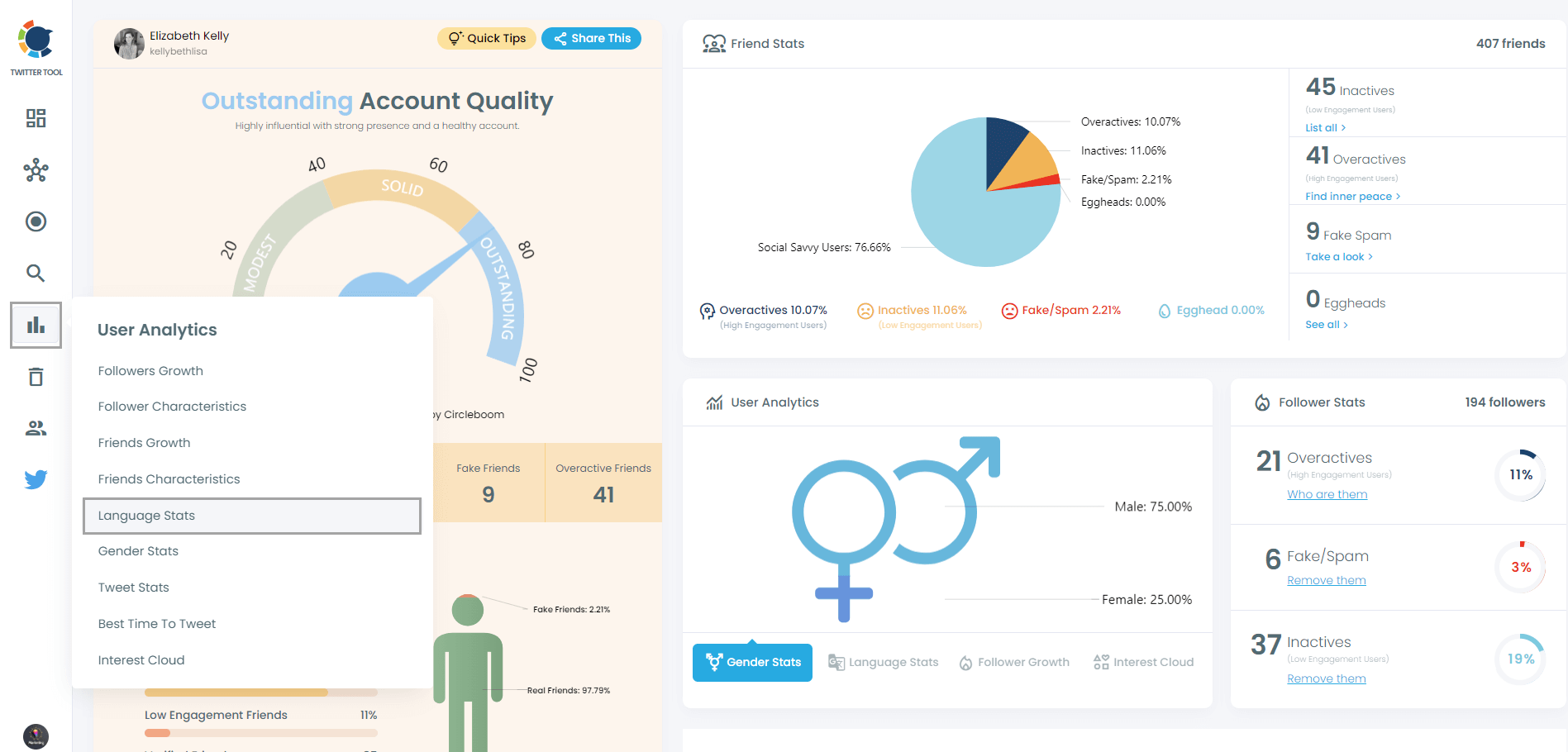 Language Distribution