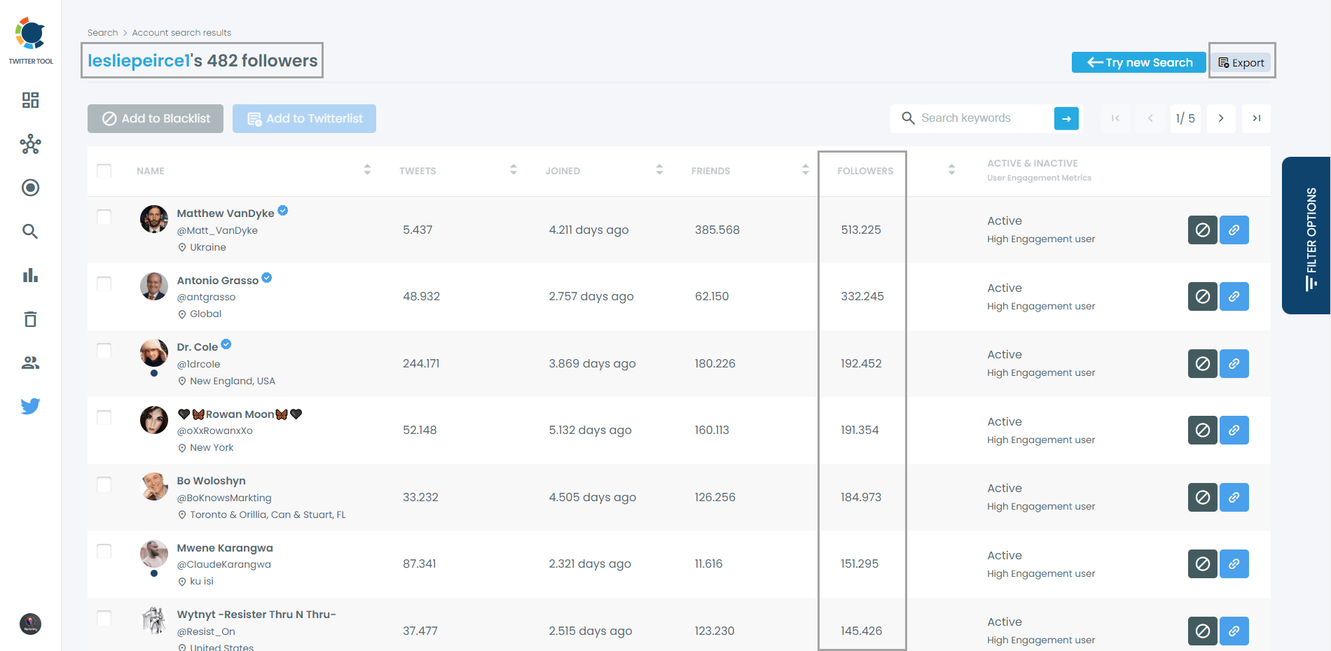 Real-Time Follower Count