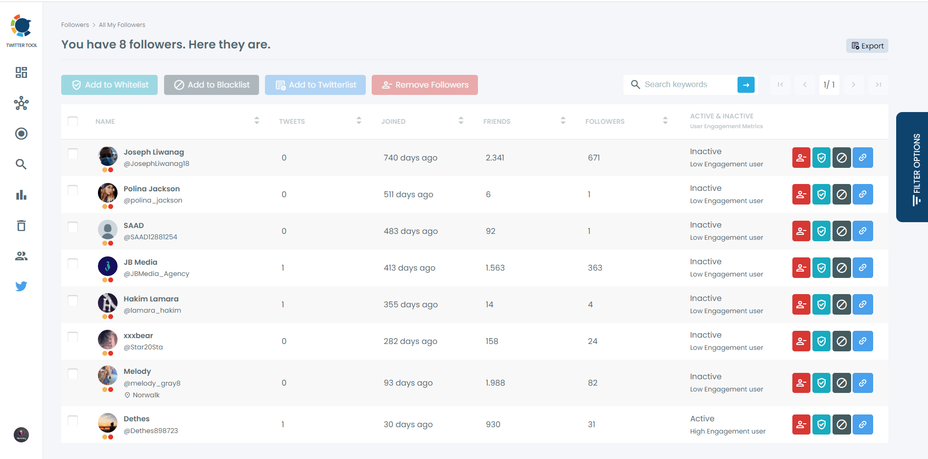 Fake Twitter followers