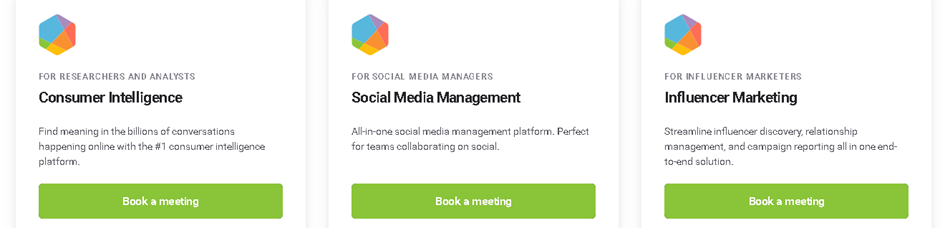 Brandwatch does not have a transparent pricing policy.