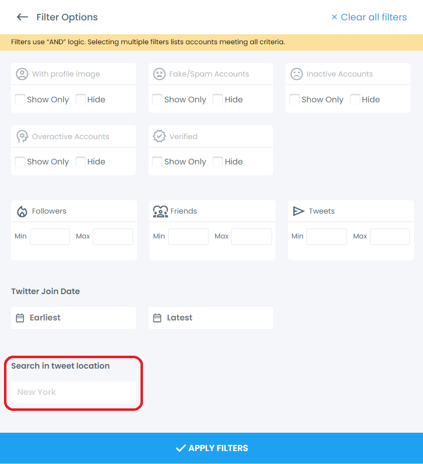 Circleboom makes Twitter location search a lot easier. 