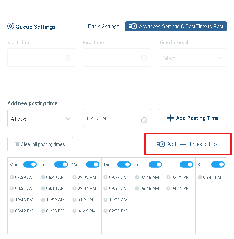 Schedule your LinkedIn posts on your best times to post on LinkedIn with Circleboom Publish.