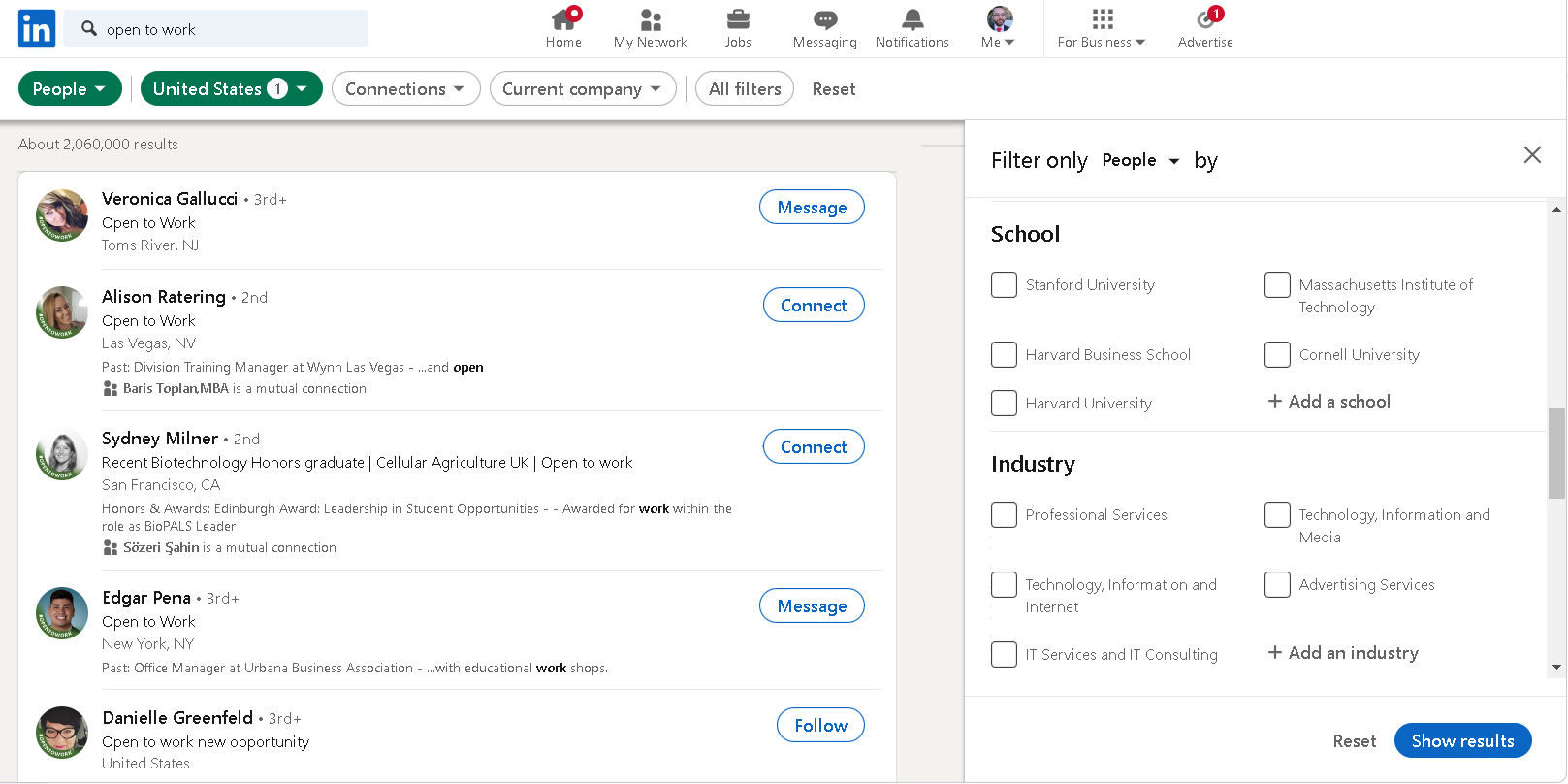 Simply search for who are open to work on LinkedIn and reach them out directly.