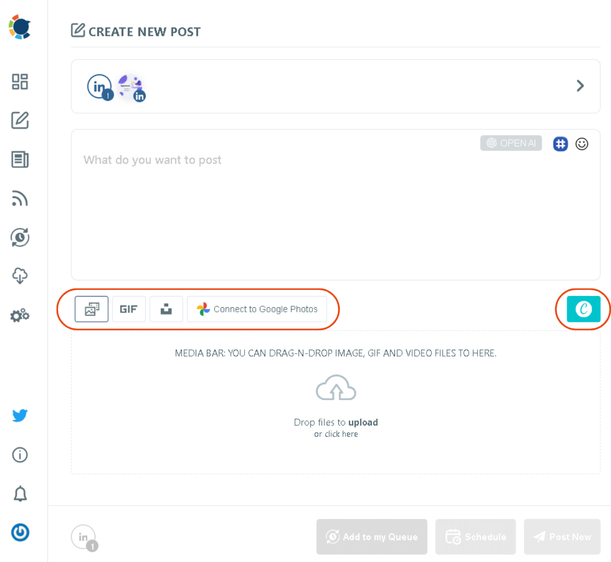 Circleboom Publish gives you many different built-in design tools.