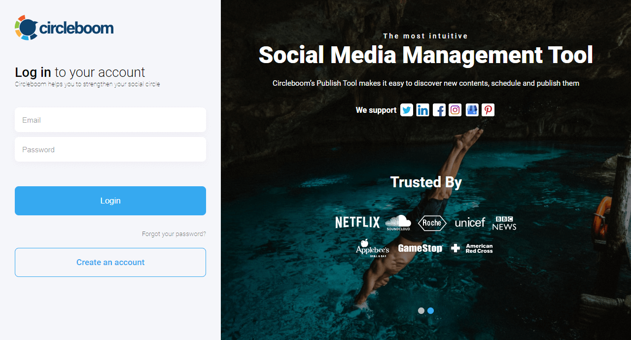 Sign in to Circleboom.
