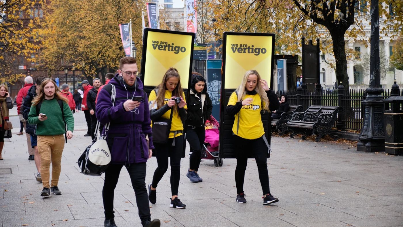 A creative example of low budget guerilla marketing