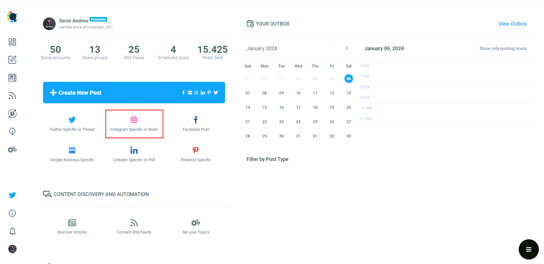 You can schedule Facebook reels and Instagram reels at the same time.