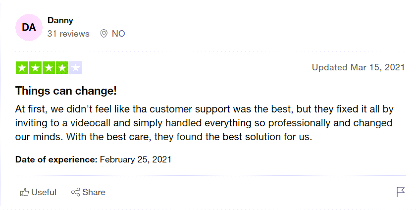 Sendible Trustpilot