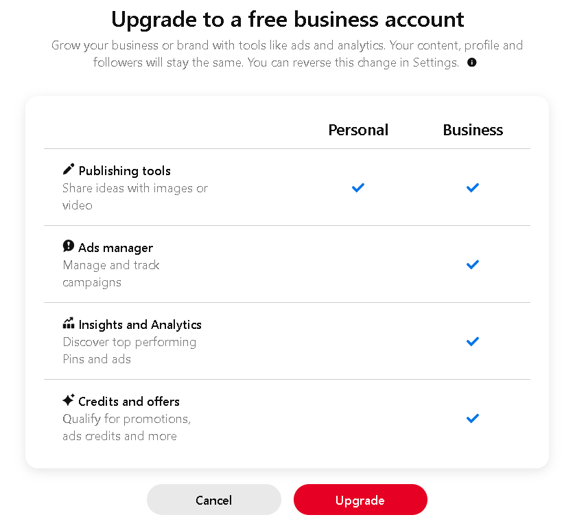 Benefits of a Pinterest Business Account
