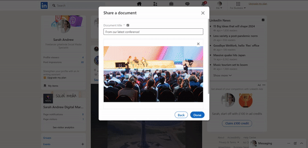 LinkedIn Carousel Example