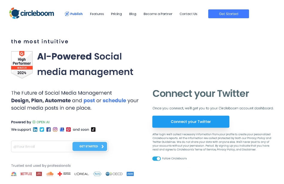 Circleboom main page