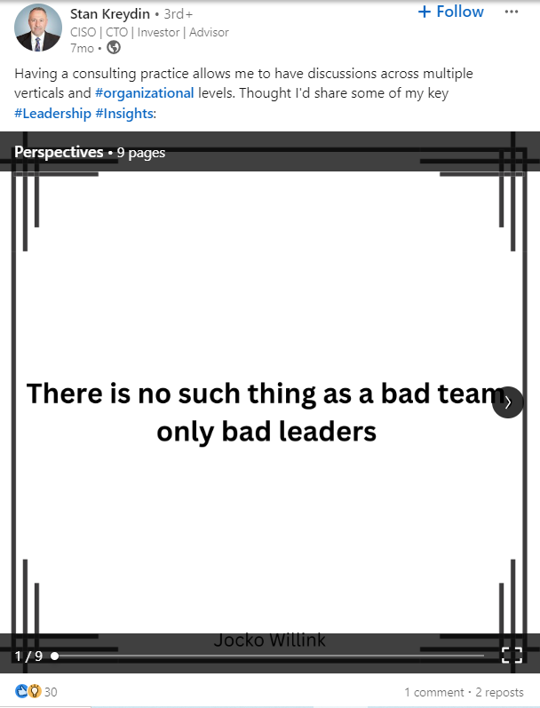 Real-time LinkedIn Carousel Post Example