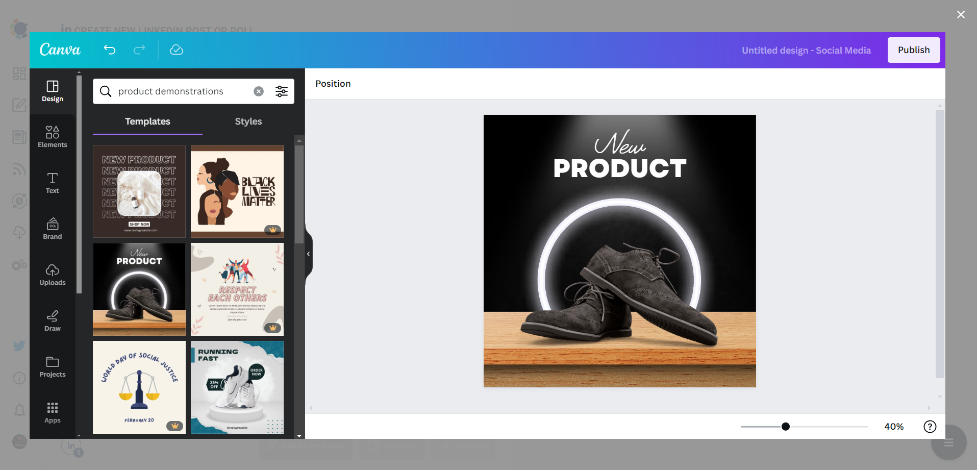 Circleboom's LinkedIn design templates