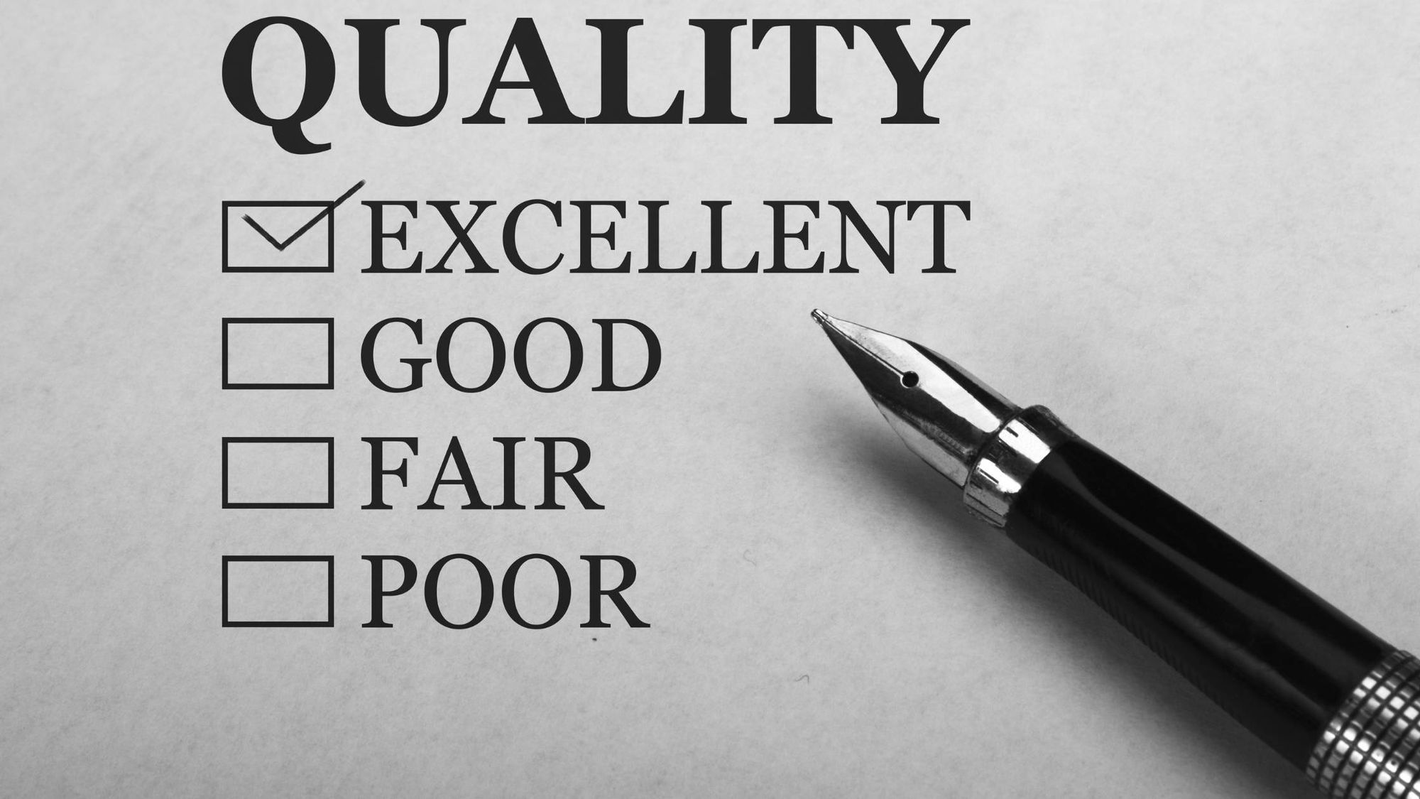 Quality over quantity