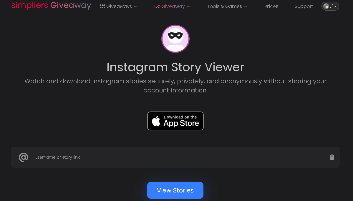 Instagram Stories Viewer: Simpliers