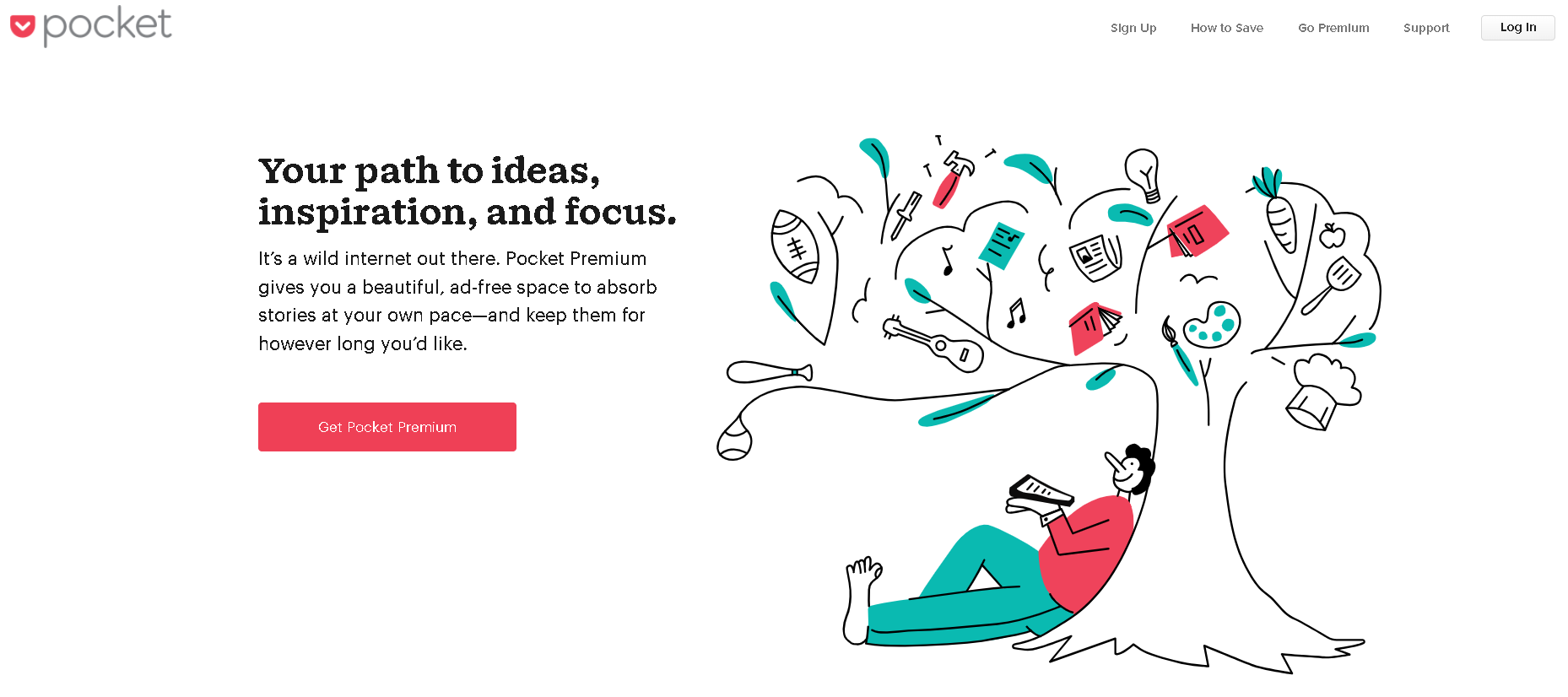 It's perfect for situations where you stumble upon interesting content but don't have time to read it right away.