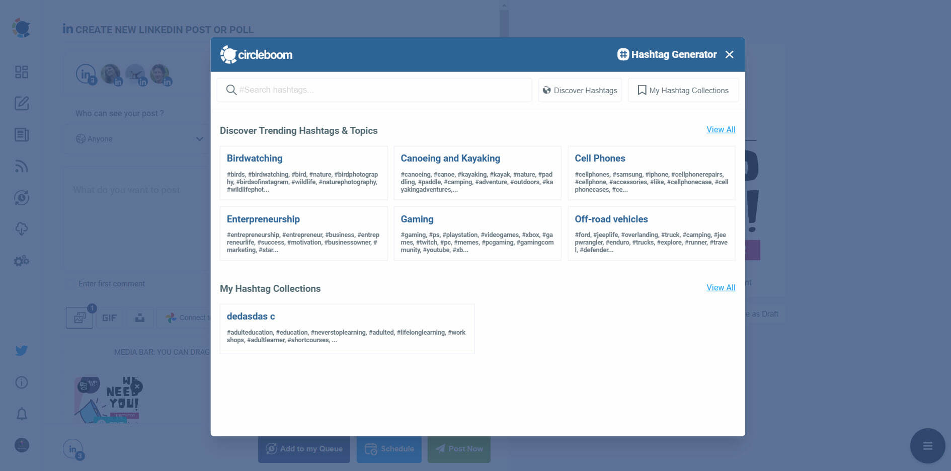 LinkedIn Hashtag Groups