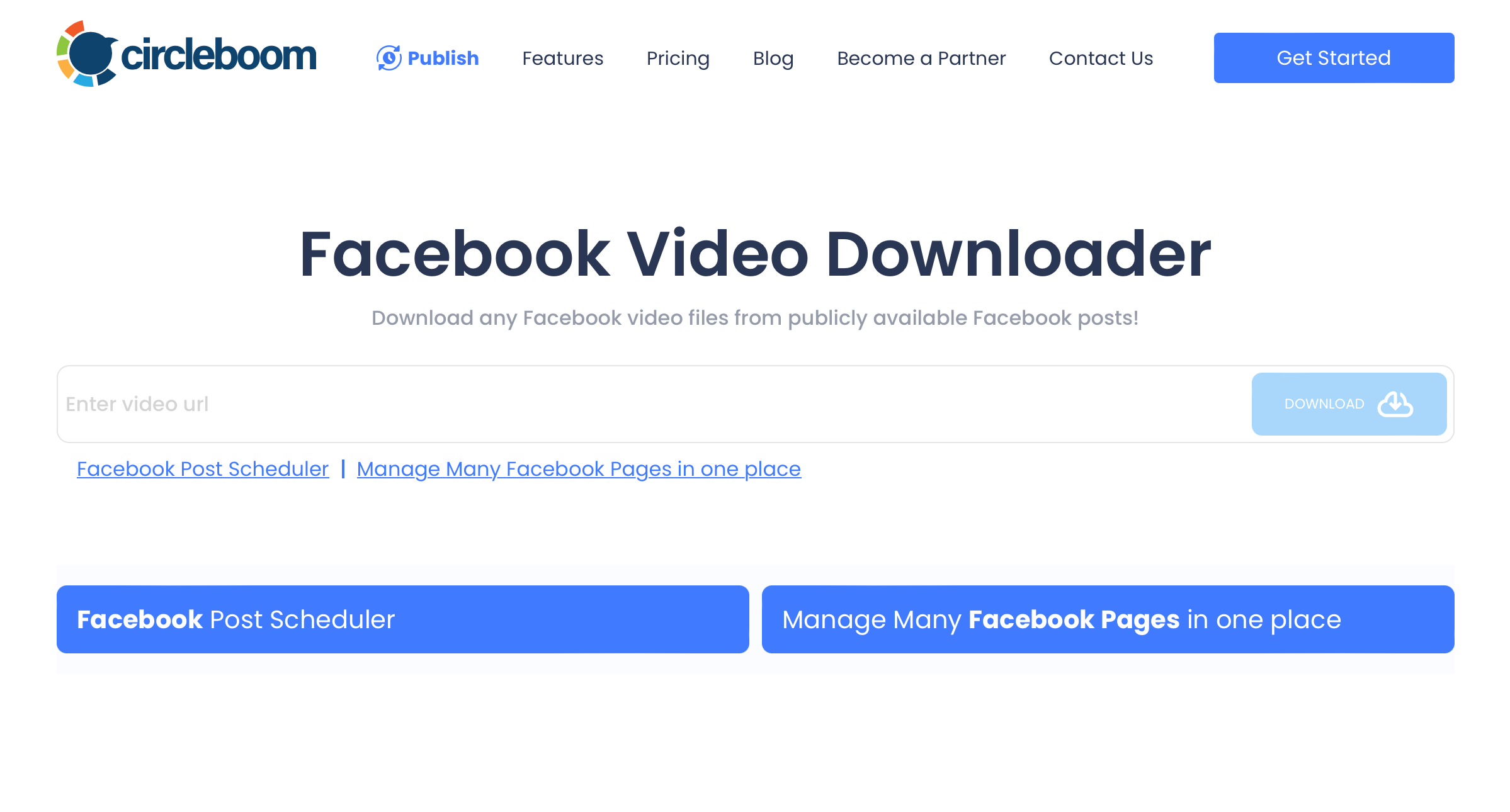 Facebook Video Downloader