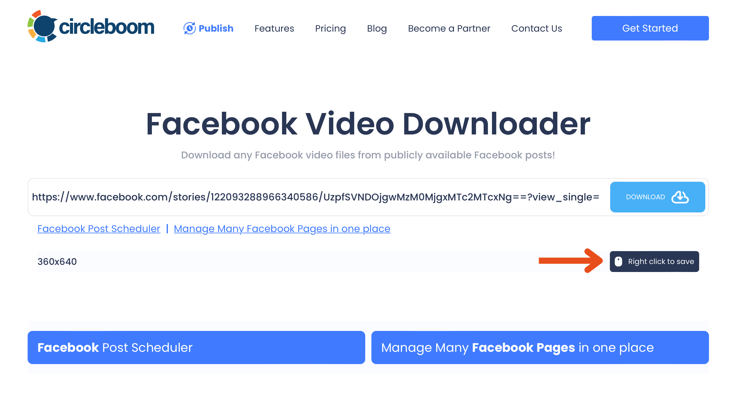 Facebook Video Downloader