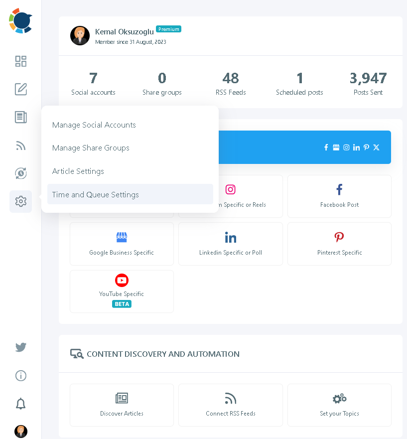 Find your YouTube Shorts posting frequency with Circleboom