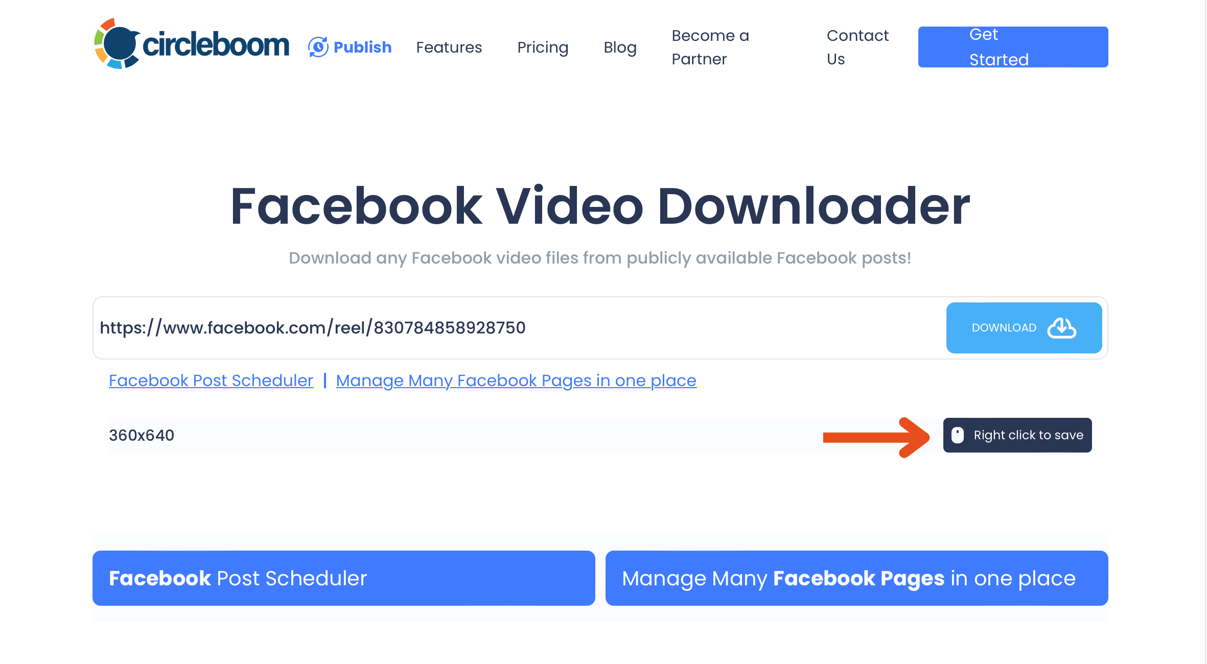 Facebook Video Downloader