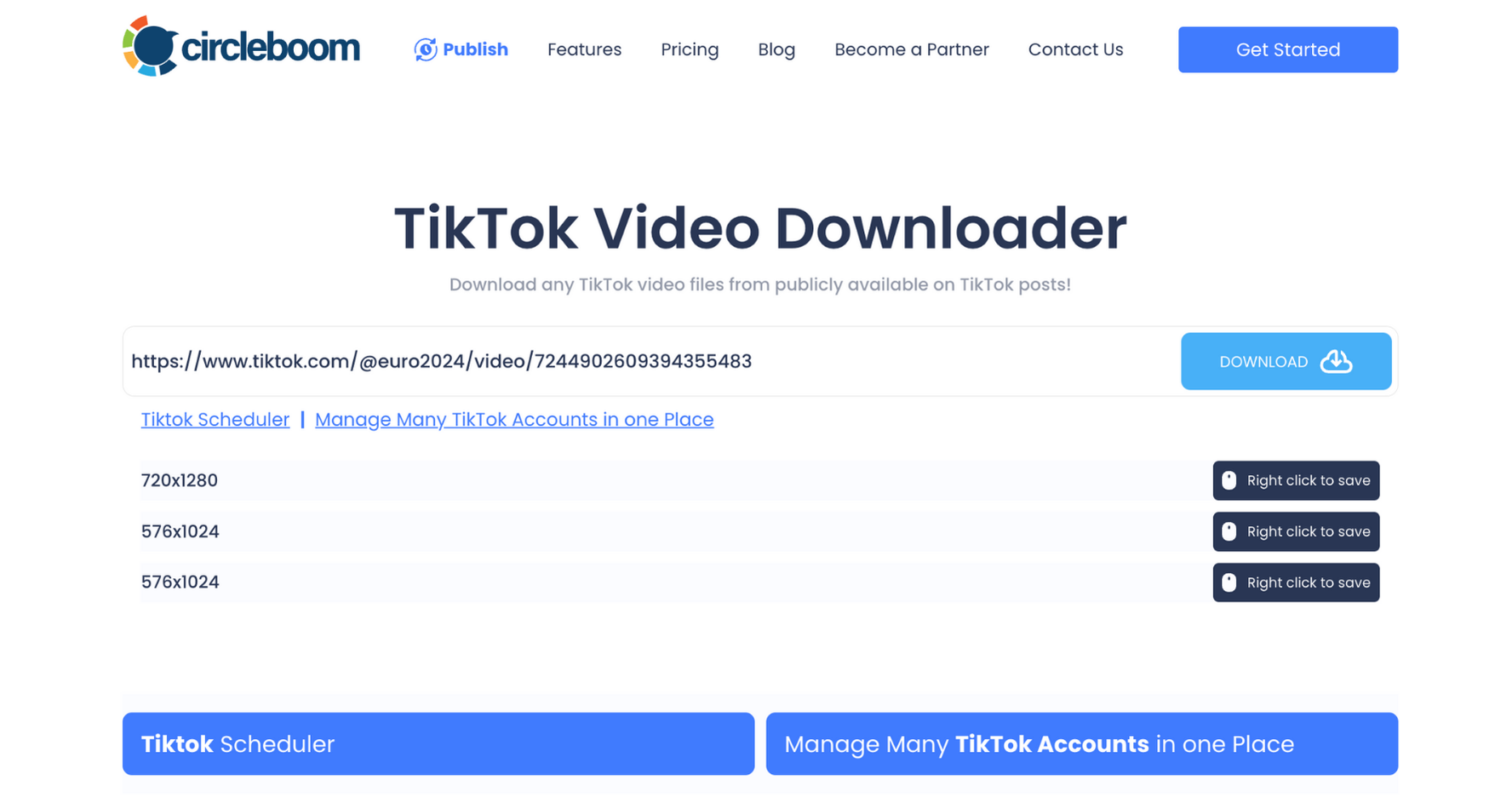 You can choose different video qualities!