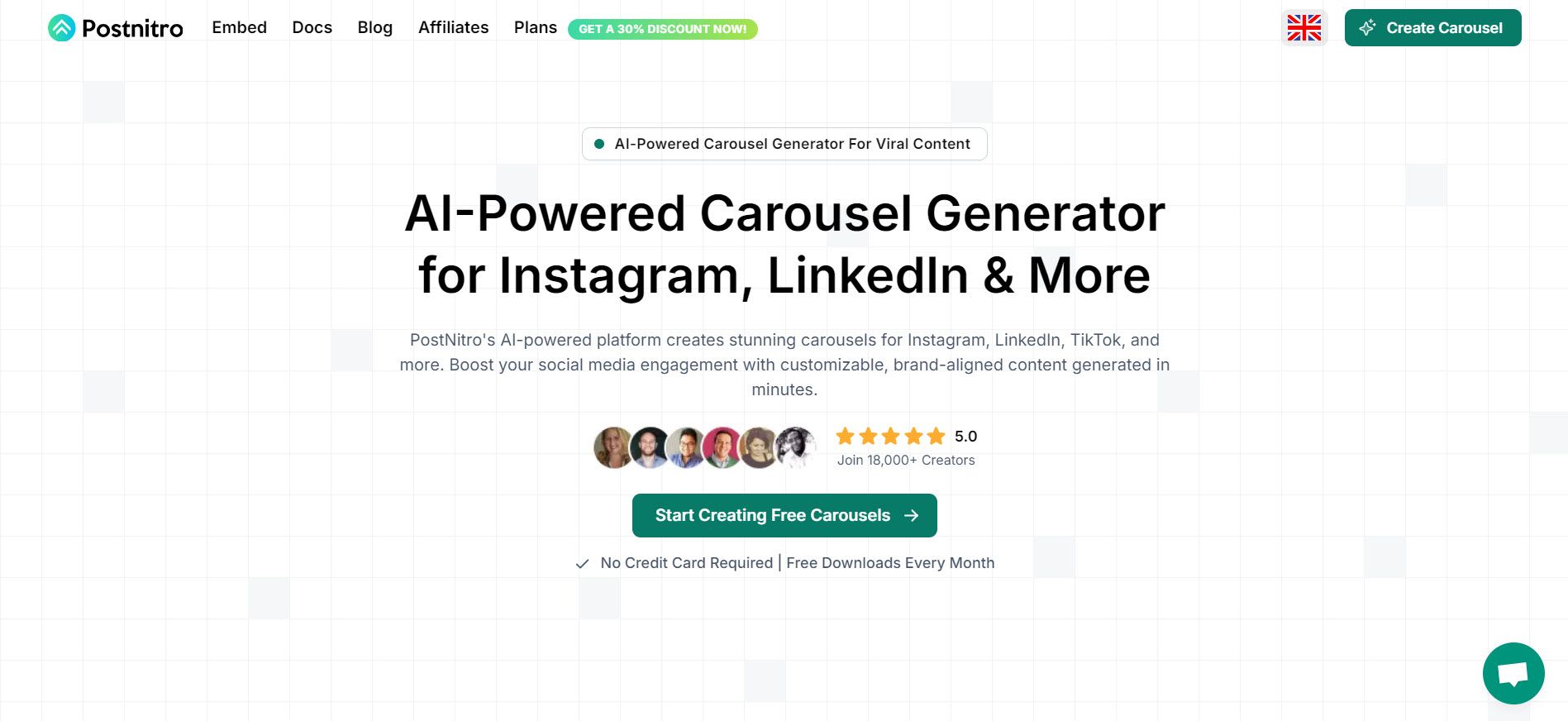 PostNitro Carousel Generator