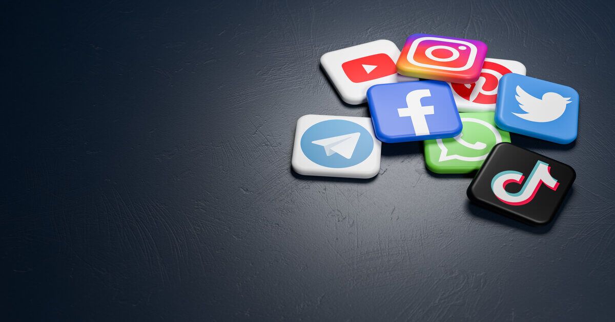 Social media platform logos