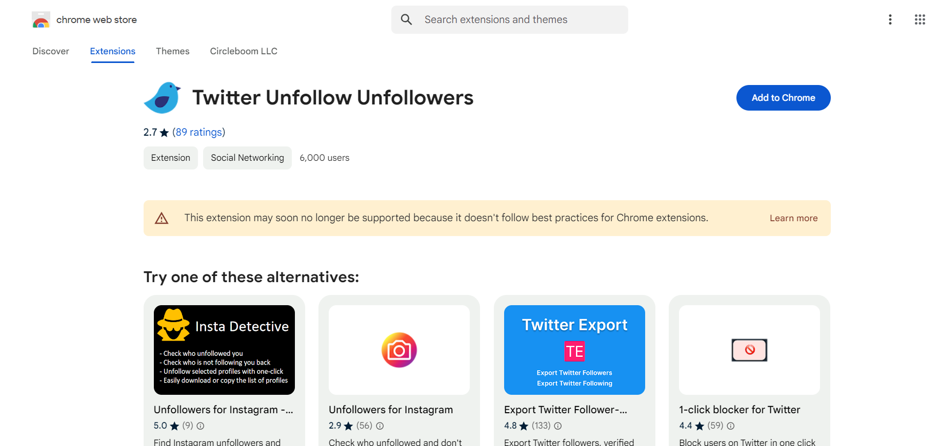 Twitter Unfollow Unfollowers