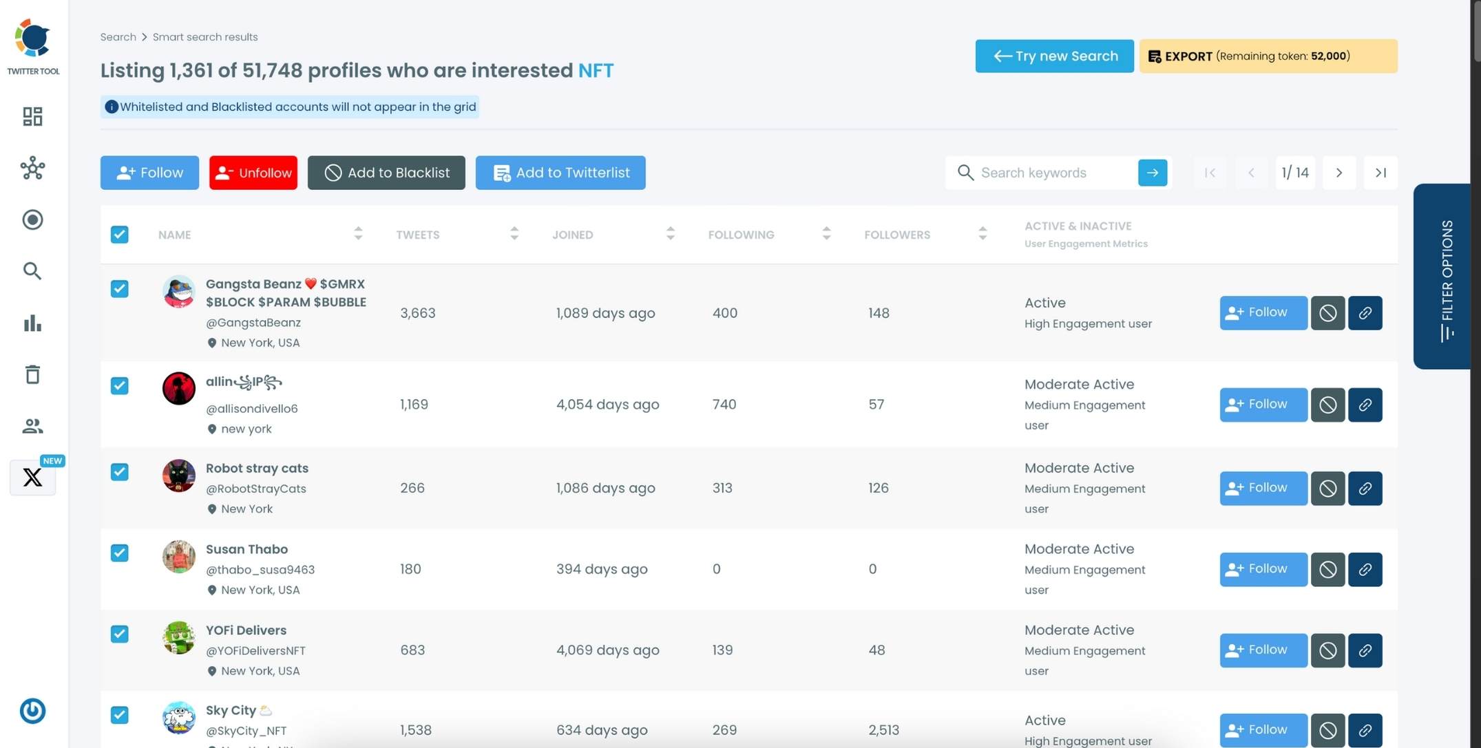 Find tweets and people by location
