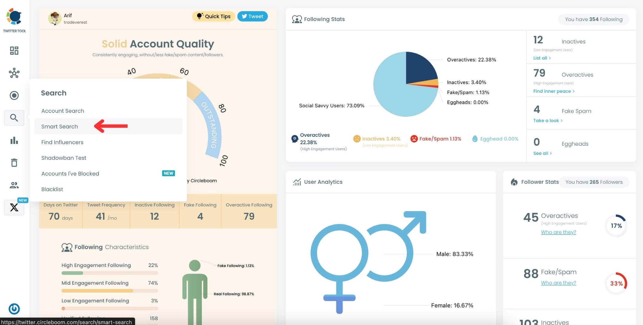 Search and Smart Search