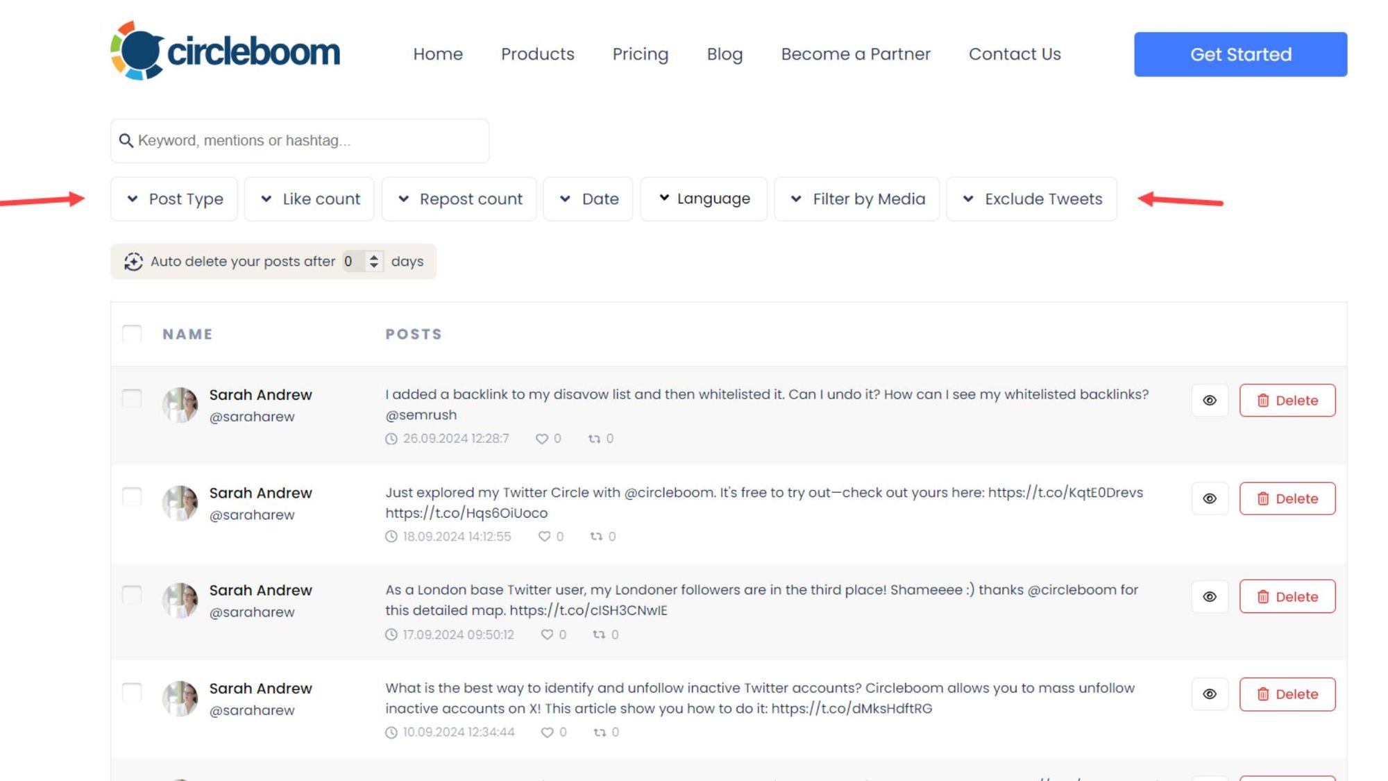 Bulk Delete Tweets For Free
