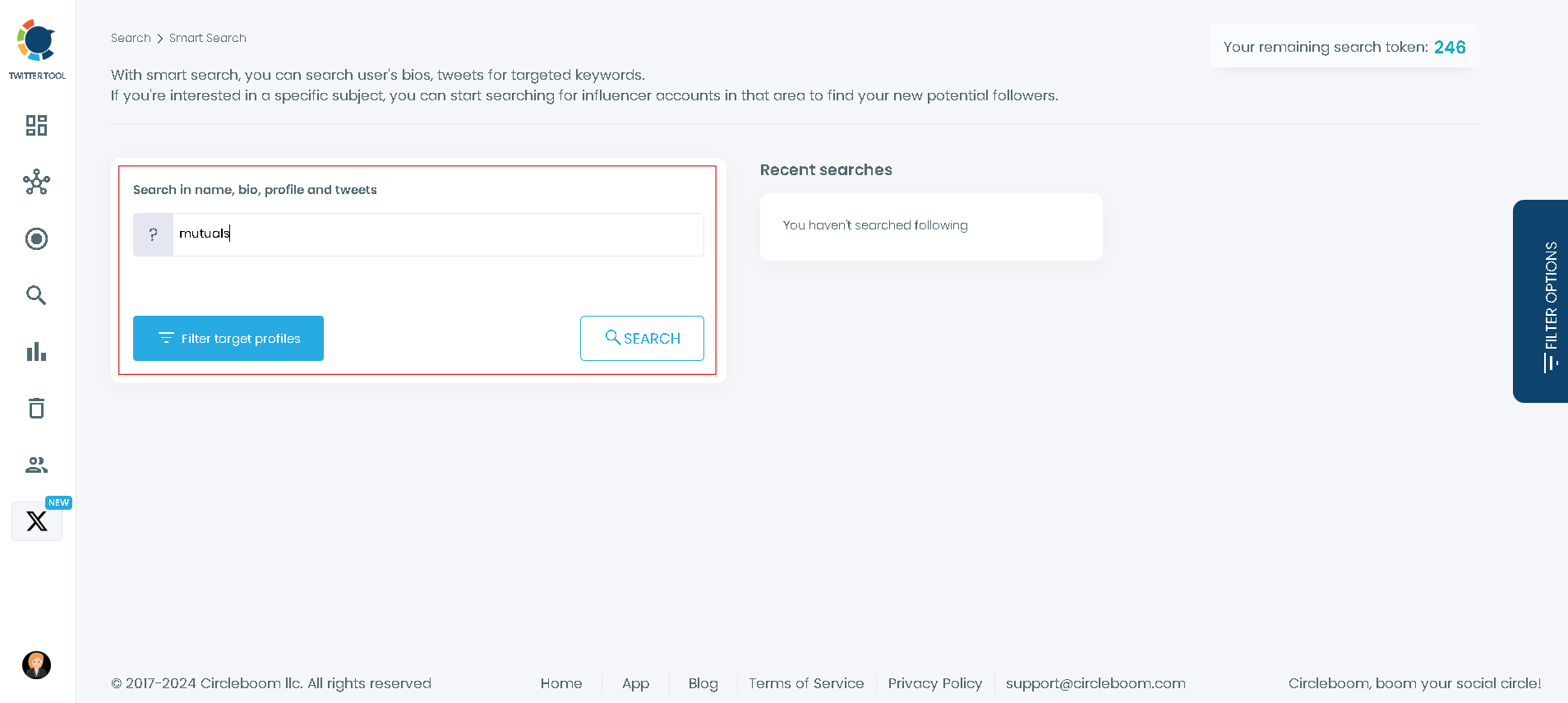Find verified Twitter accounts that will follow back