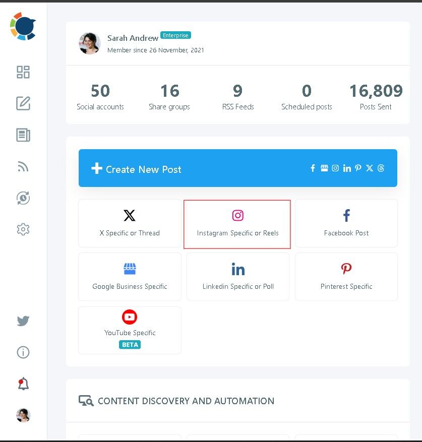 Start with your 9-grid Instagram post