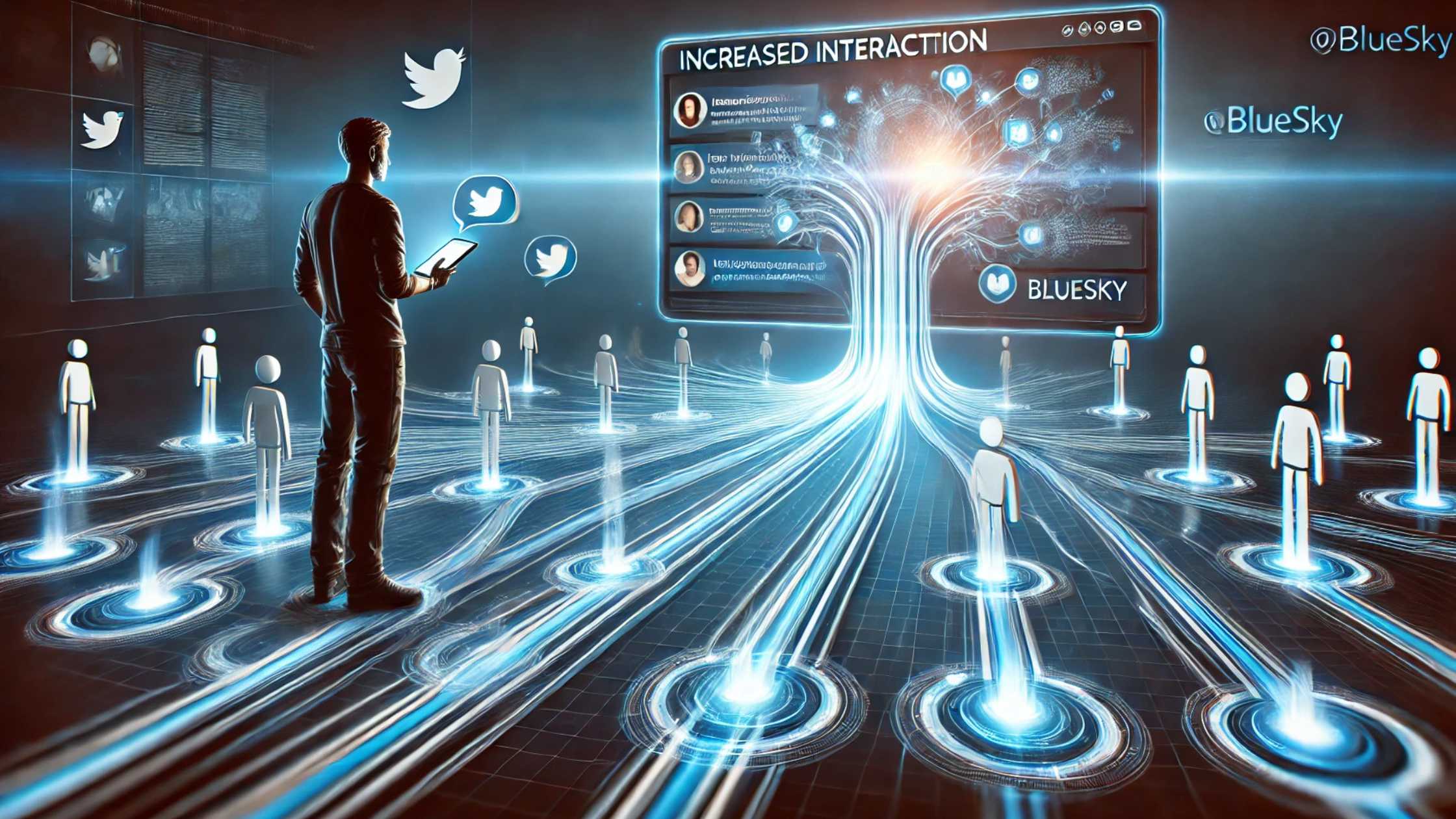 Increased Interaction - Bluesky