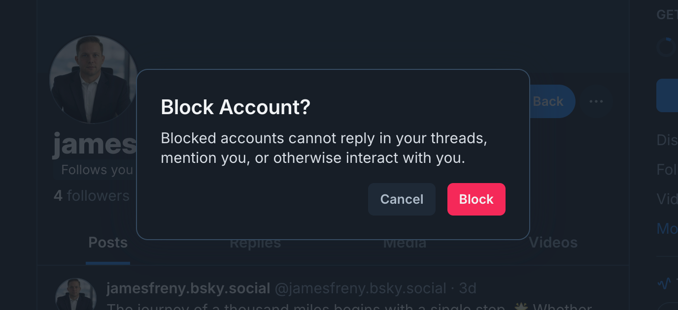 Confirm the action when prompted.